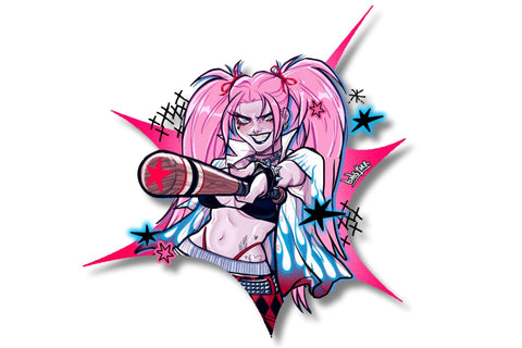 LOVE HURTS HQ // STICKER
