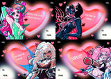 SIRENS VALENTINES // POSTCARD SET