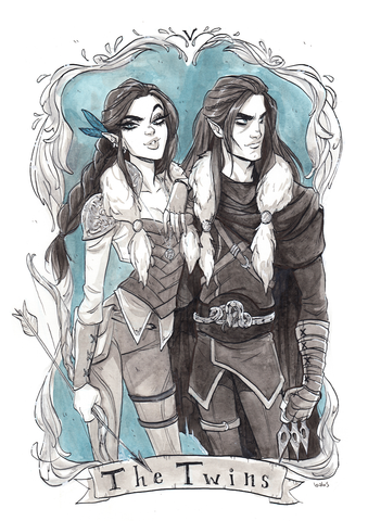 CR THE TWINS // PRINT